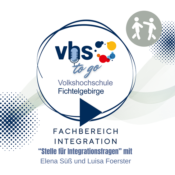 In dieser Podcast-Folge sprechen Frau Elena Süß und Frau Luisa Foerster von der „Stelle für Integrationsfragen“ an der vhs Fichtelgebirge über ihre Arbeit und ihren täglichen Einsatz. Sie erläutern, wie sie Zugewanderte bei der Orientierung im neuen Lebensumfeld begleiten und als zentrale Anlaufstelle für Fragen zu Behörden, Beratungsangeboten sowie Sprach- und Integrationskursen zur Verfügung stehen. Zudem gehen sie auf die Unterstützung bei der Anerkennung ausländischer Qualifikationen ein und zeigen auf, wie sie helfen, sich im neuen Alltag besser zurechtzufinden.