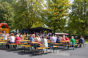 Besucher der vhs Fichtelgebirge am Tag der offenen Tür