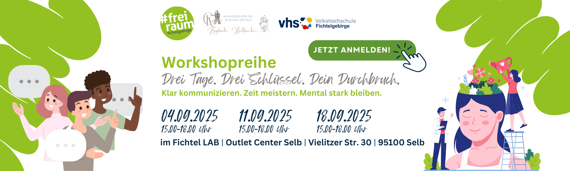 Workshopreihe Fichtel LAB, Outlet Center Selb, Vielitzer Str. 30, 95100 Selb 